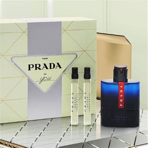 men's prada gift set|prada aftershave gift set.